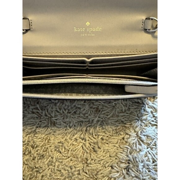 KATE SPADE NY Rosewood Place Milou Clutch Wallet Pink Removable Chain H154 Bow - Picture 6 of 16